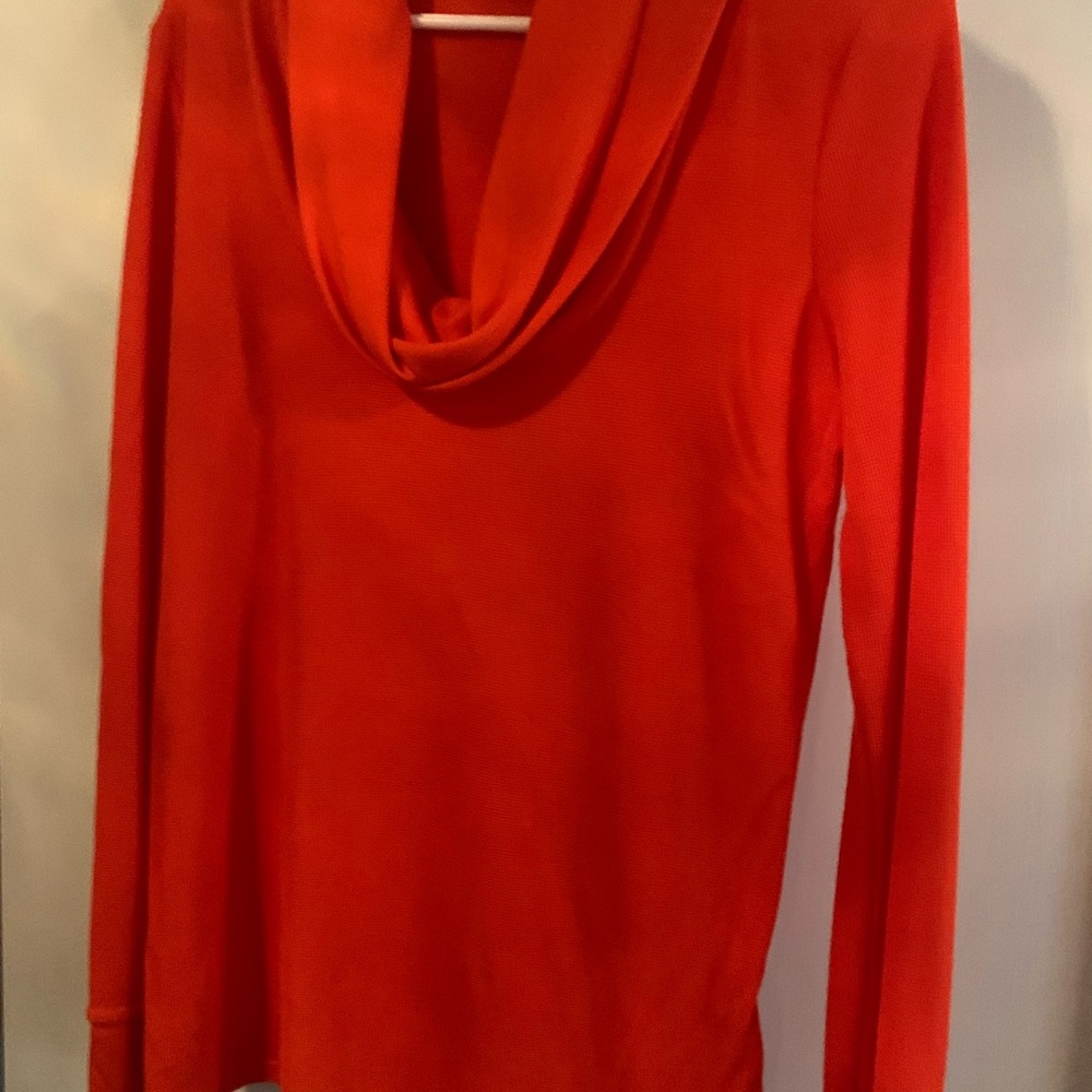 Michael Kors orange turtleneck. Size large
